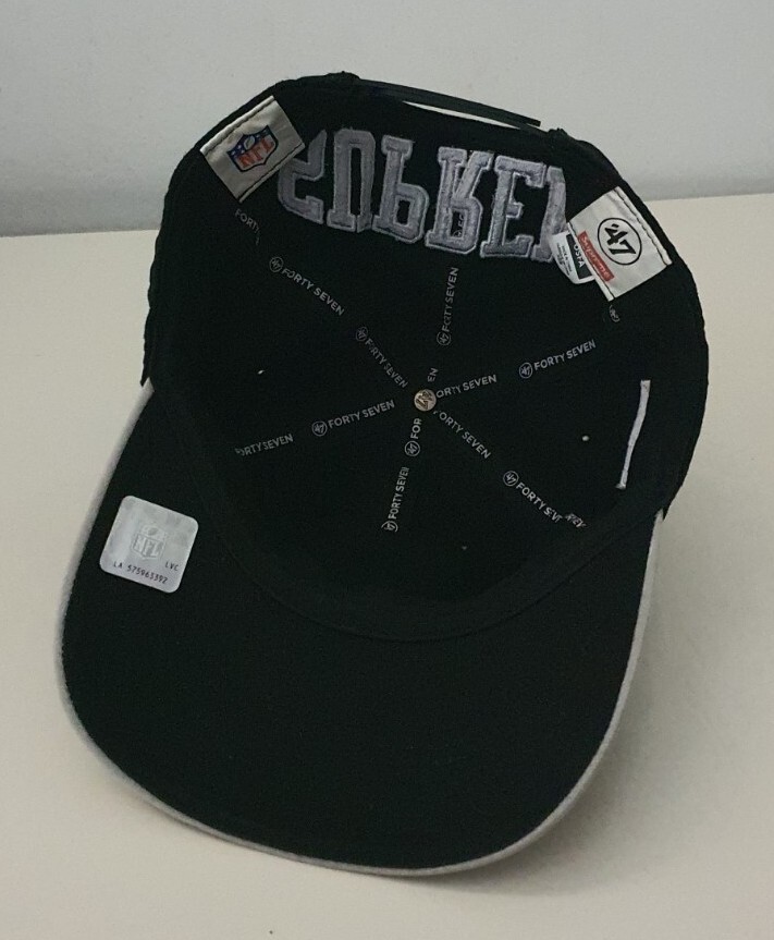 帽子 Supreme NFL Raiders '47 5-Panel Black Supreme NFL Raiders '47 5-Panel (SS19) - $44