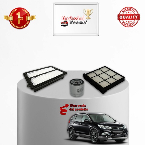 Set Service 3 Filter Honda Iv 2.0 114KW 155CV Von 2012->-image