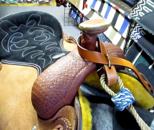 Team Roping Heelers Leather Quick Release New from Eddy's Tack | eBay