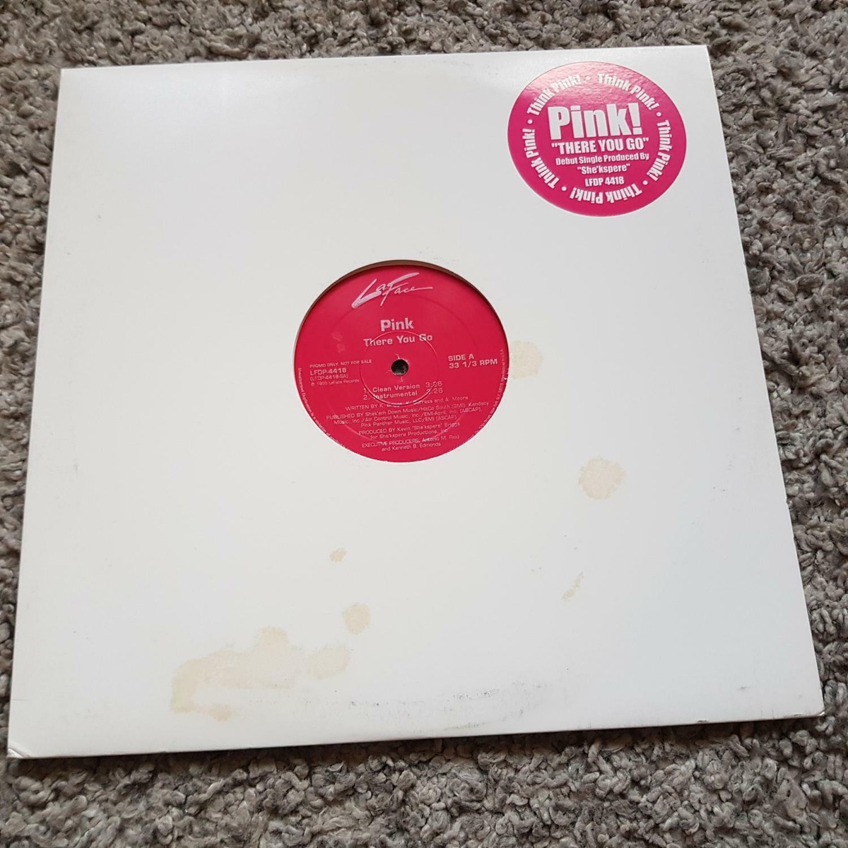 P!nk(Pink) - So What PROMO 12inc Record
