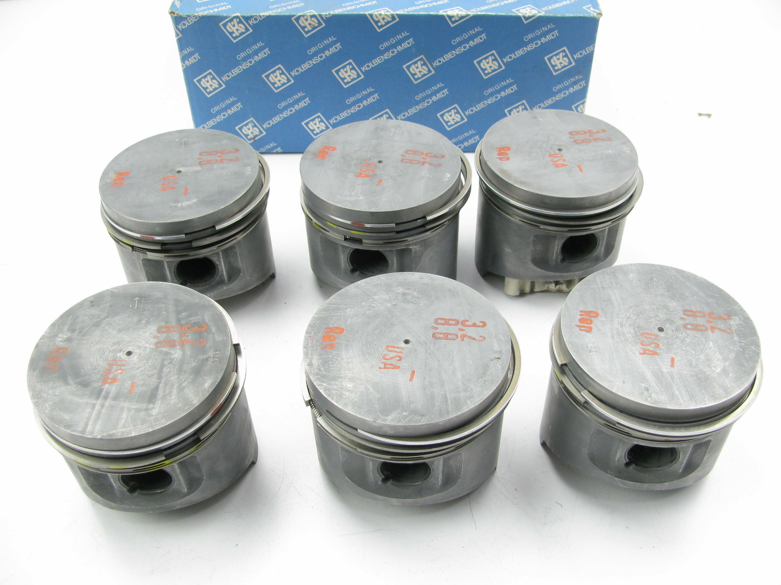 Kolbenschmidt 93465610 89.08mm Bore Piston Set For BMW M30 Engine 