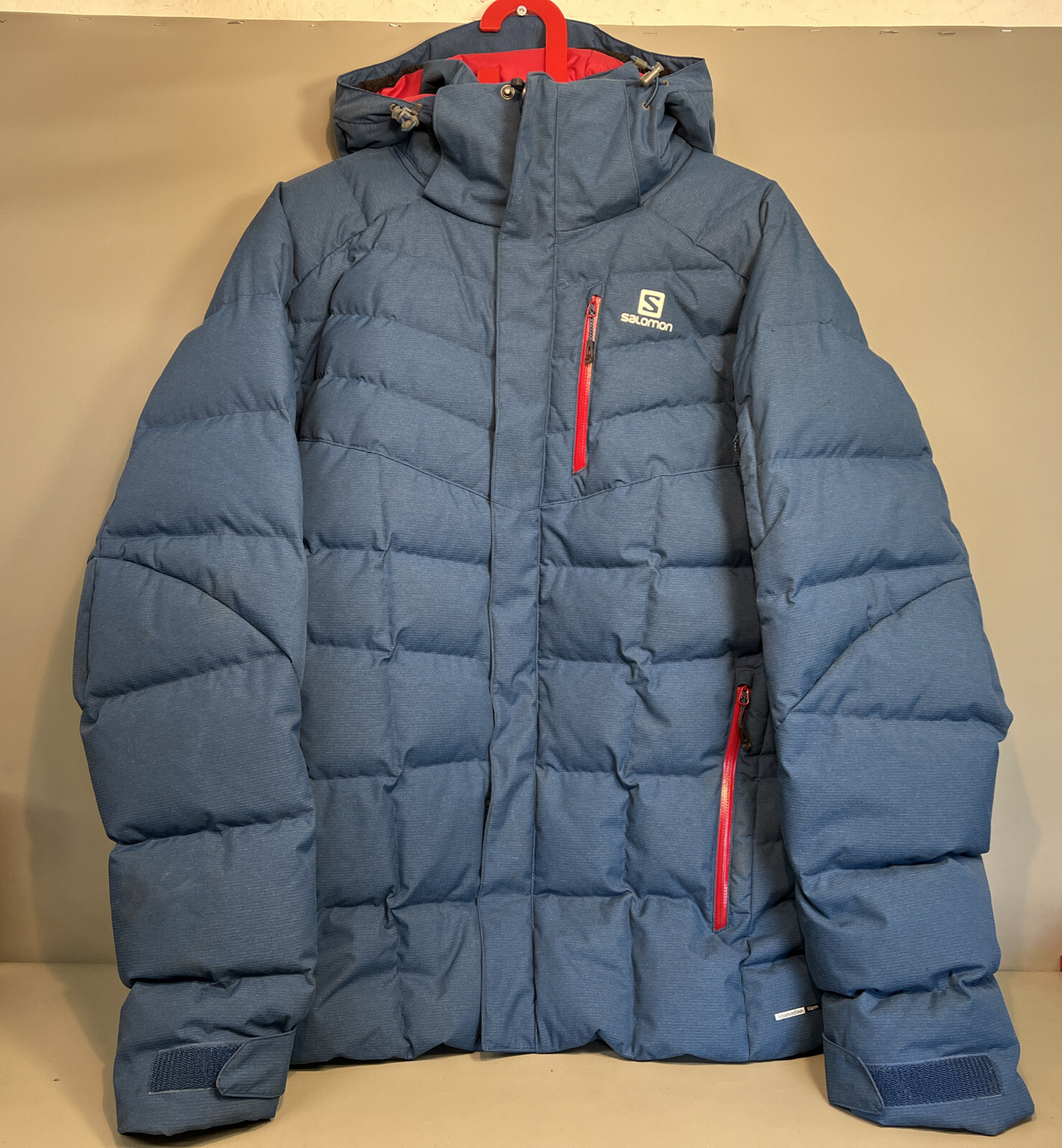 Salomon AdvancedSkin Dry 10K 10K Piumino uomo giacca da sci XL blu #SK