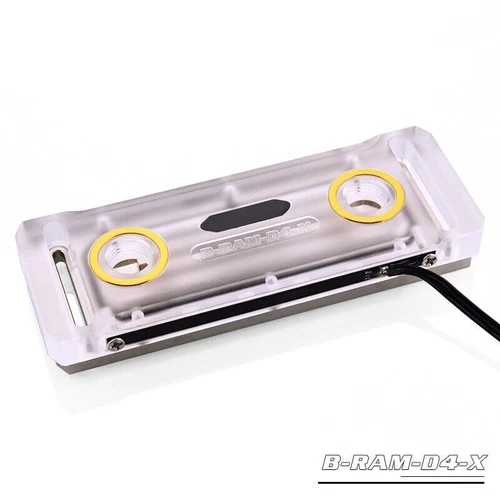 Bykski RAM Water Cooling Block for Dual Channel 2pcs RAM or 4 Channel 4pcs