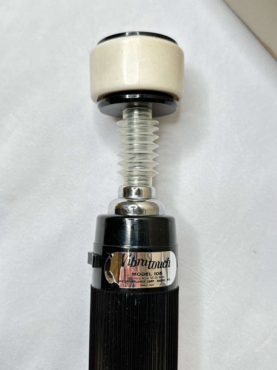 Vintage Master Vibra Touch Massager Vibrator Model 105 Japan Vintage Master Vibra Touch Massager Vibrator Model 105 Japan
