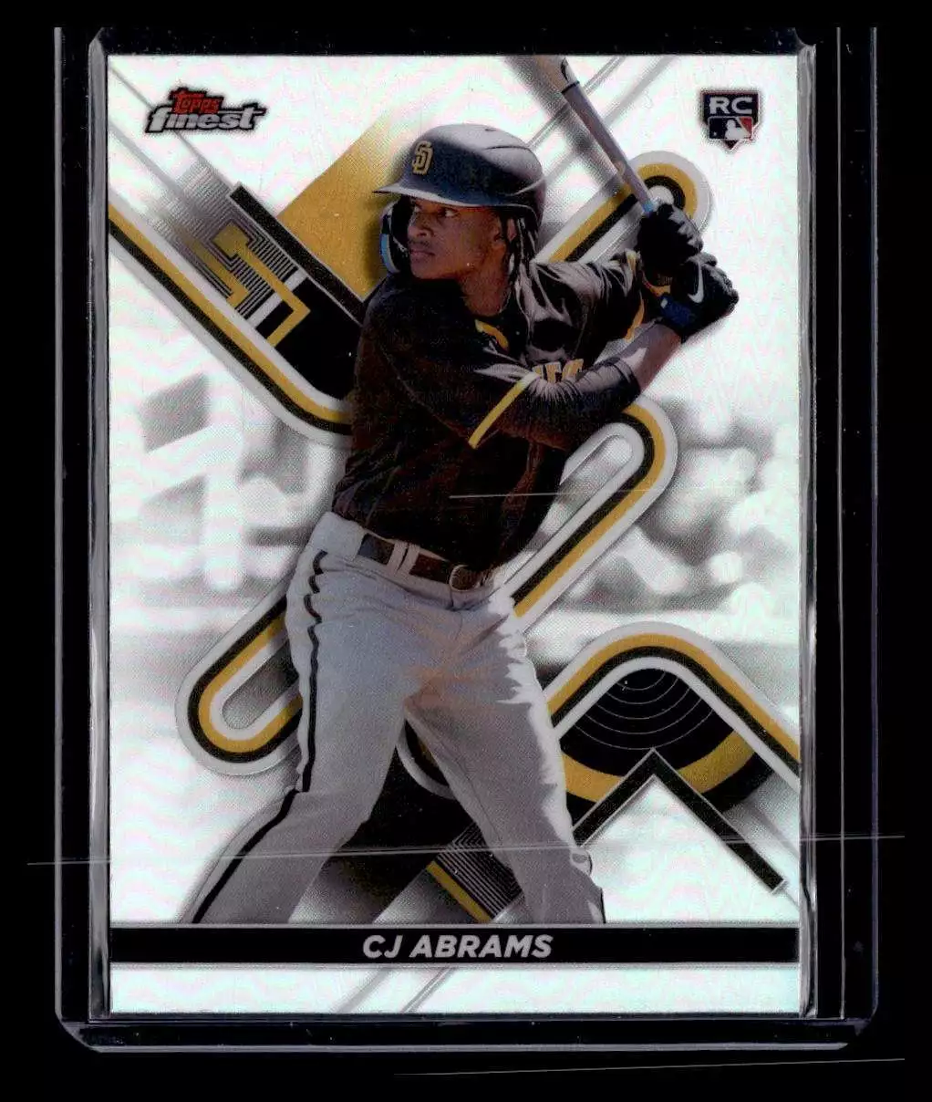 CJ Abrams 2022 Finest Refractor #39 RC