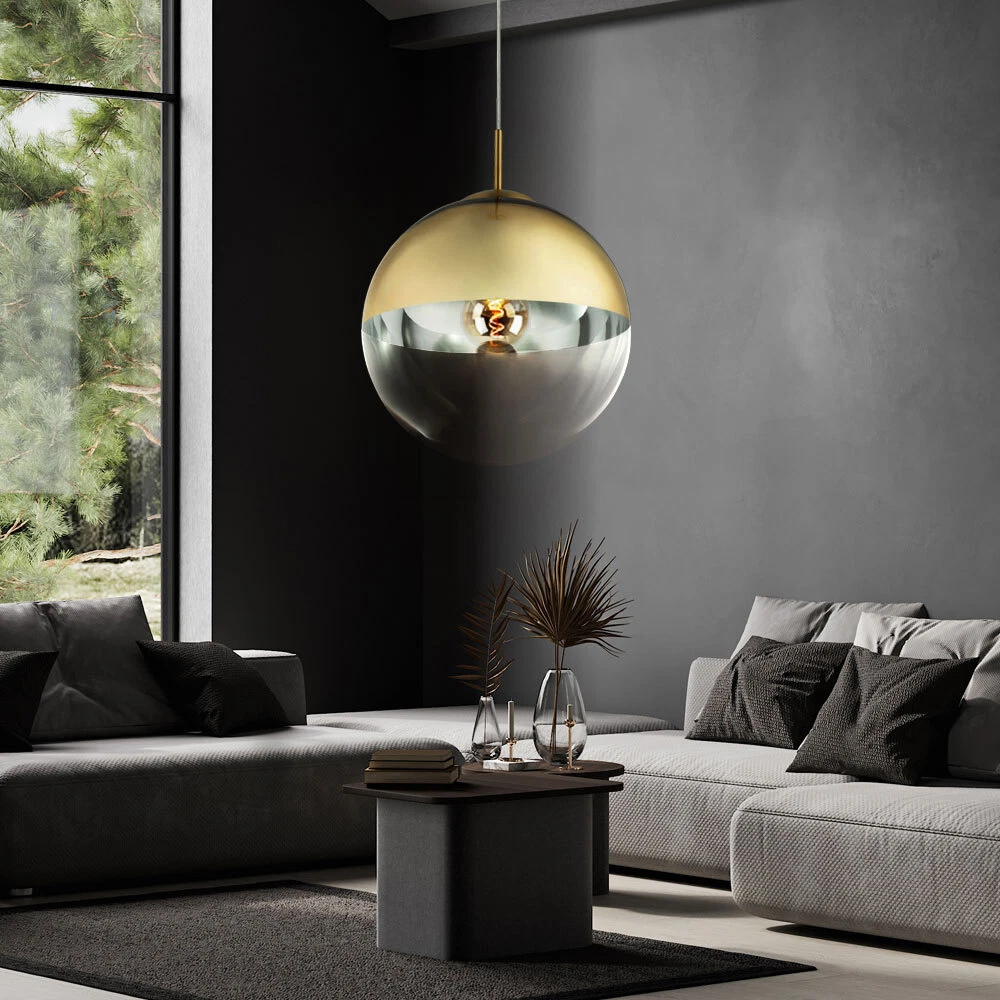 Plafoniera Moderna Oro Con Cristalli Qamra – Lampada Da Soffitto Rotonda Per Ambienti