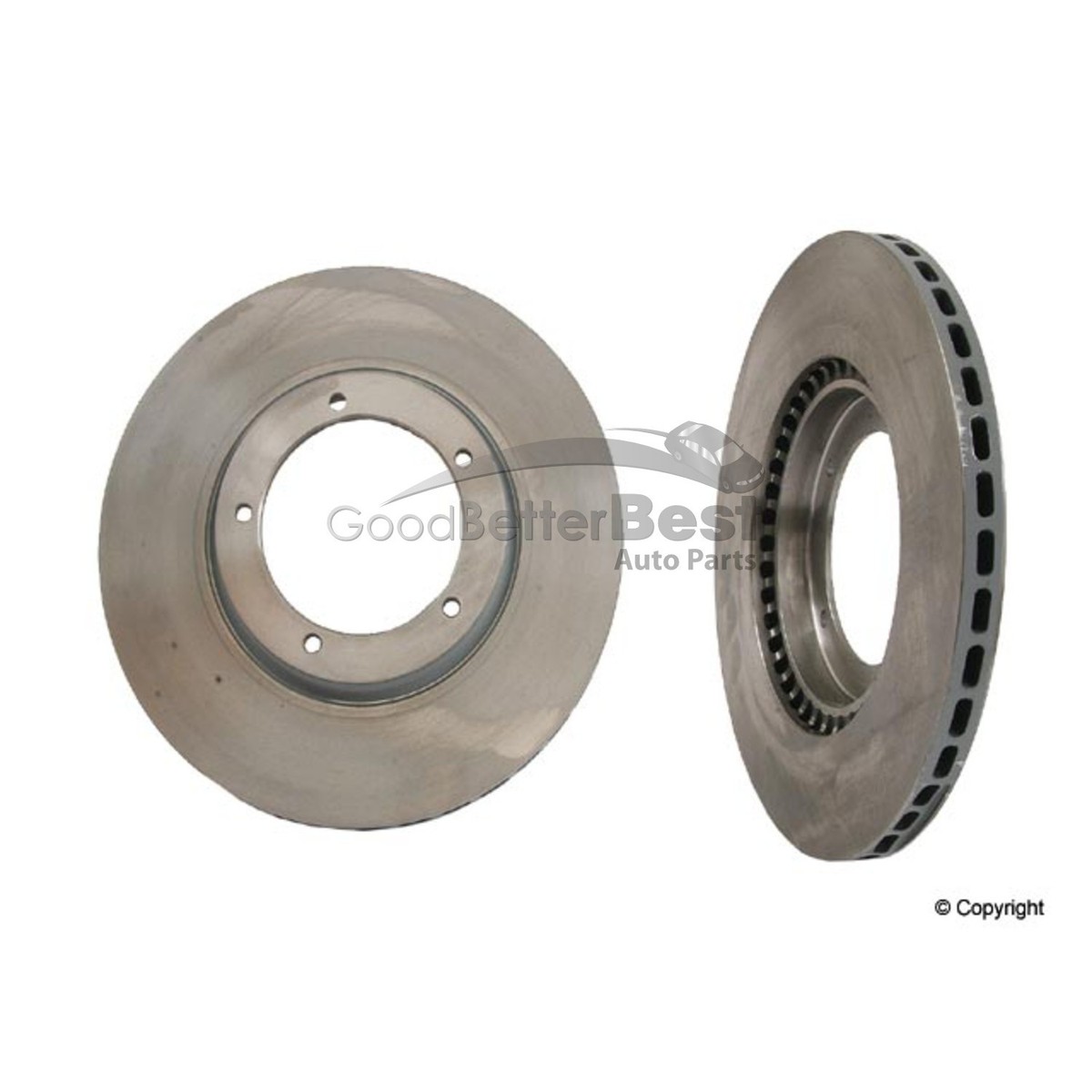 One New Sebro Disc Brake Rotor Front 205186 for Porsche 911 914