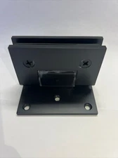 shower hinge gineva 044 Black Mate Offset 90 Degree Hinge Shower Glass Door Wall