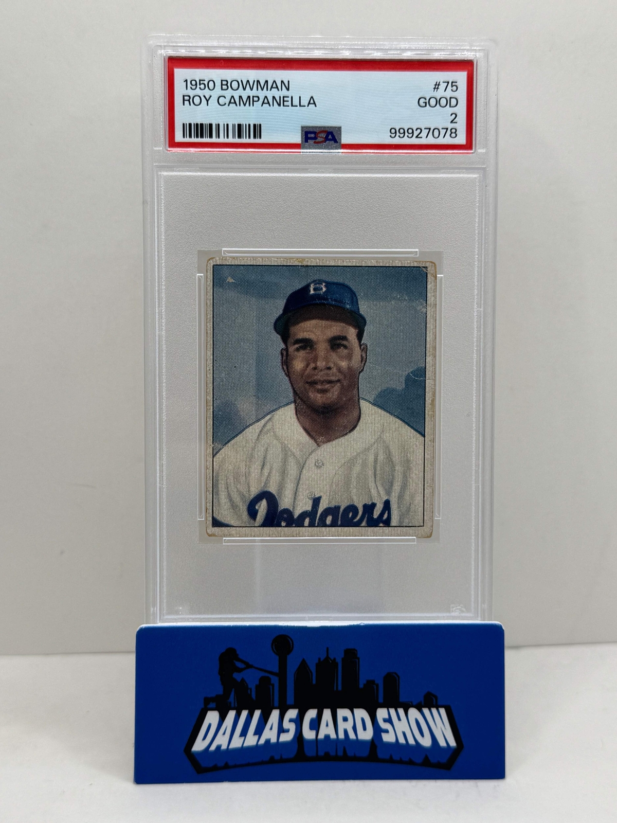 1950 Bowman #75 Roy Campanella PSA 2
