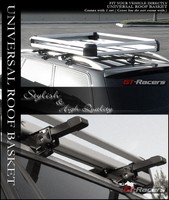 Universal 50 Silver Roof Rack Basket Travel Luggage Holder Tray+instructions G3 on sale Universal 50 Silver Roof Rack Basket Travel Luggage Holder Tray+instructions G3 on sale