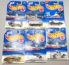 Lot of 6 VTG '95,97,98 Mattel Hot Wheels Diecast Cars Artistic License, Race etc
