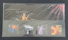 GB QE II, 2000, SG2129-2132, Presentation Pack 308, Fire and Light, Fine MNH