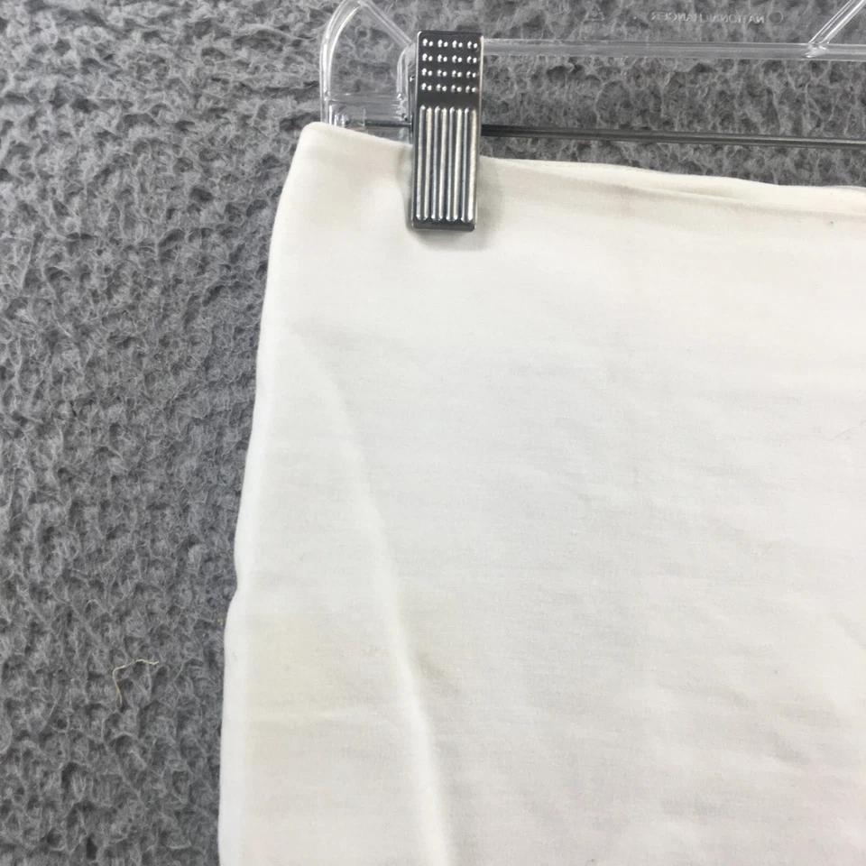 Pantalones de vestir Vince Camuto para mujer 2 blancos lisos tiro medio cremallera tirar de mosca informales Foto 3 de 4