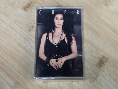 CHER Heart of Stone Cassette Tape 1989 If I Could Turn Back Time Geffen Records