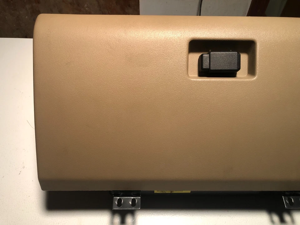 Conjunto de guantera Land Rover Discovery 1999-2004 compartimento de almacenamiento beige OEM Foto 2 de 4