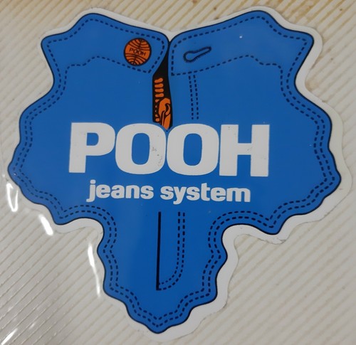 Adesivo POOH jeans system - sticker - 70' vintage | eBay