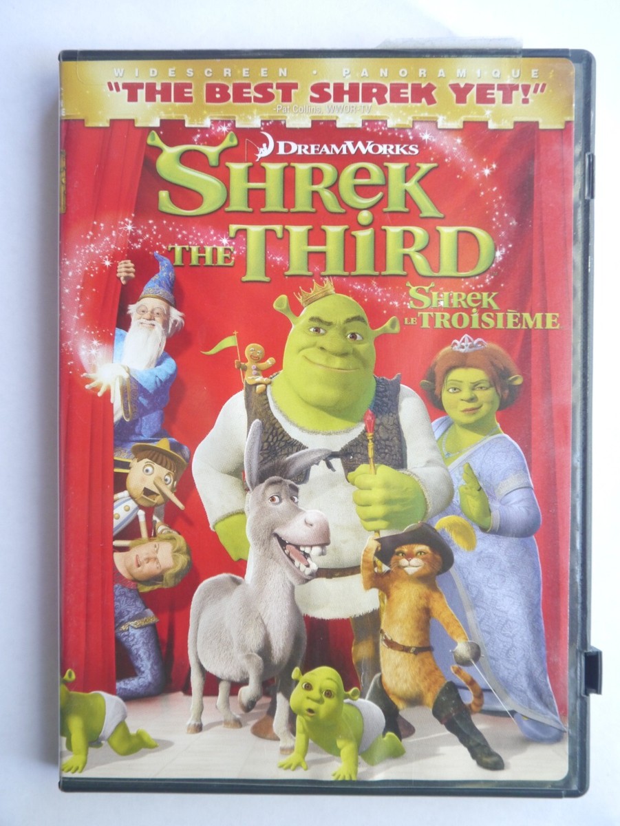 E-7) Shrek The Third. Widescreen. DVD | eBay