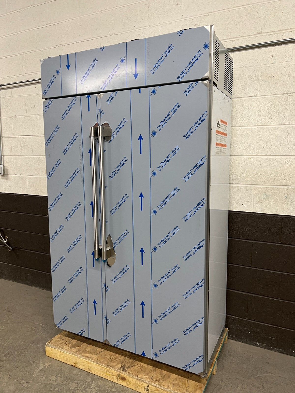 GE Monogram ZISS480NNSS 48" Refrigerator Side by Side BuiltIn Stainless eBay