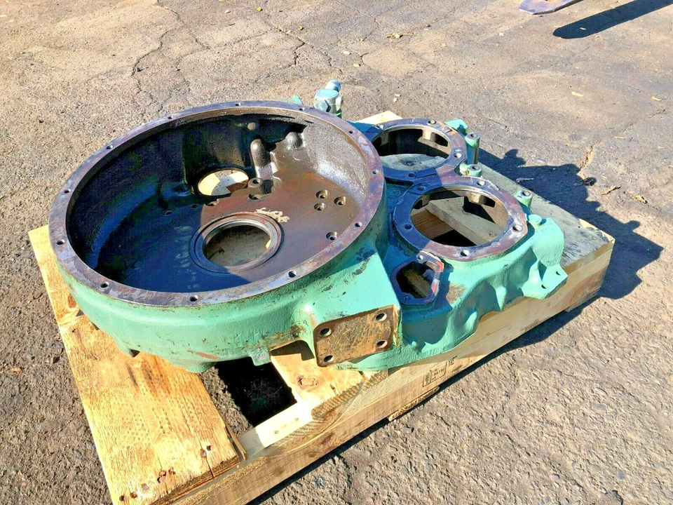 Carcasa volante motor Detroit Diesel 4-53 8924577 carcasa campana SAE 4 OEM Foto 4 de 4