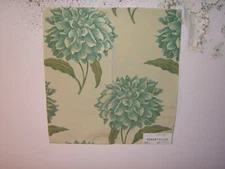Robert Allen, Oxmore, Embroidered Floral Brocade, 17.50" W X 18" L, Color Surf