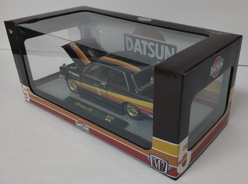 PRICE REDUCED!!! M2 1/24 Rel. 122 Brown 1970 Datsun 510 Sedan JDM - Picture 5 of 6