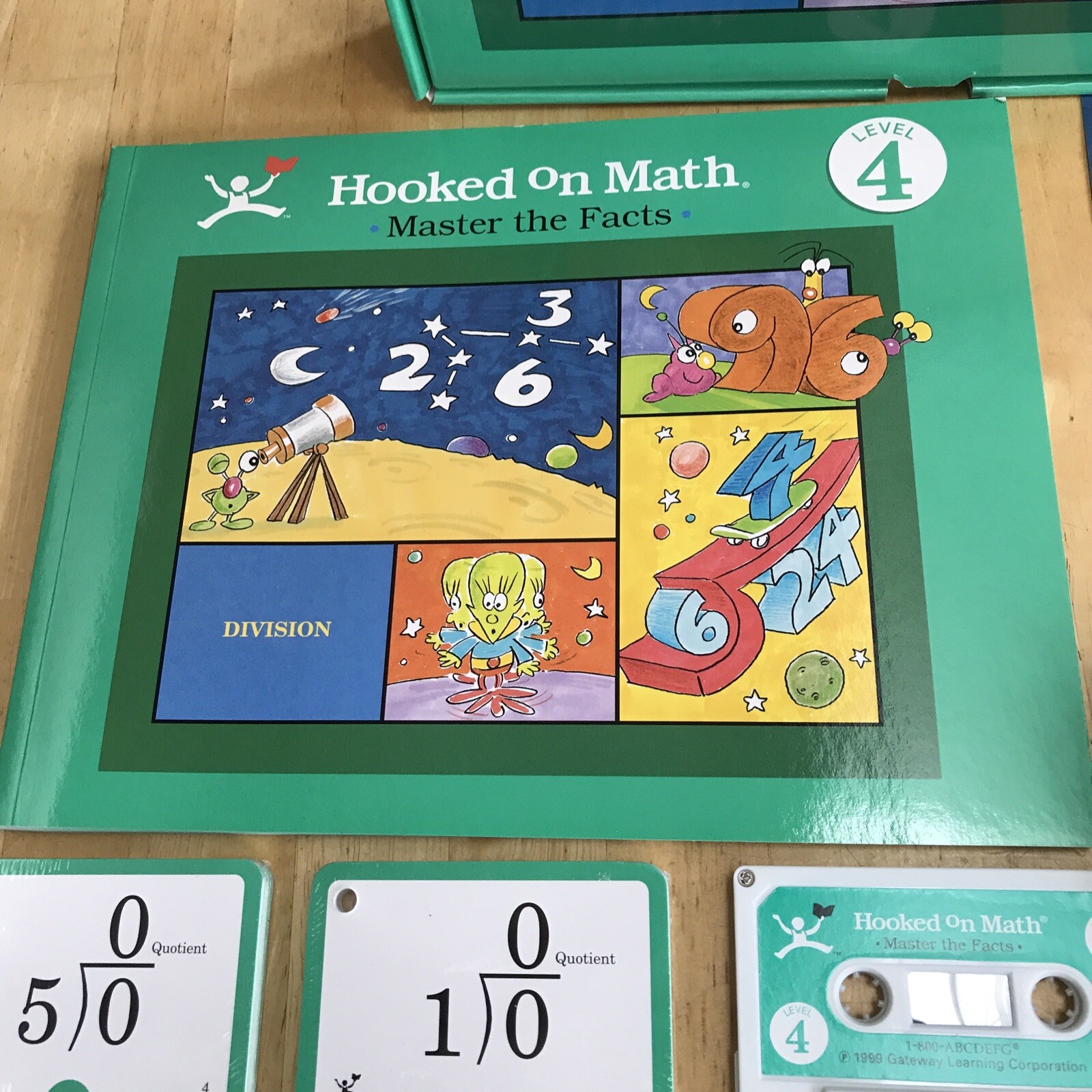 Hooked On Math Master The Facts Division Level 4 Kit Gateway Poster Missing For Sale Online Ebay
