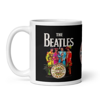 The Beatles Coffee Mug, The Beatles Cup, John Lennon Mug, Paul McCartney  Mug | eBay