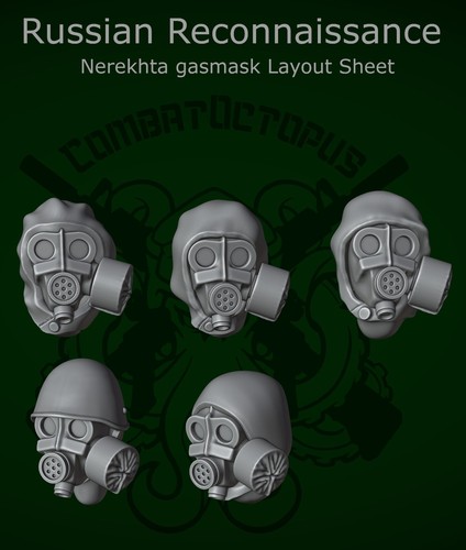 Pulpo de Combate Moderno Miniatura Ejército Ruso Reconocimiento Modular Kit Spectre Zona Alfa - Imagen 6 de 7