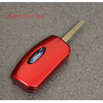 Flip Key Cover Case For Ford Remote Fob - Protector Skin For 2/3 Button Keys