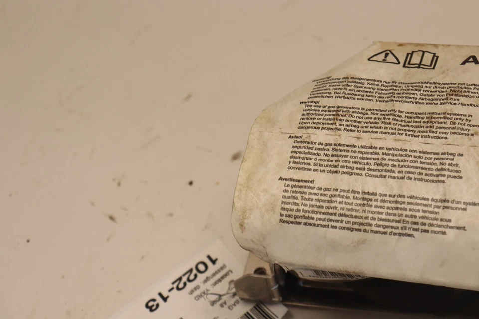 AUDI A8 QUATTRO S8 2004-2010 SALPICADERO PASAJERO DERECHO AIRBAG SRS OEM Foto 3 de 4