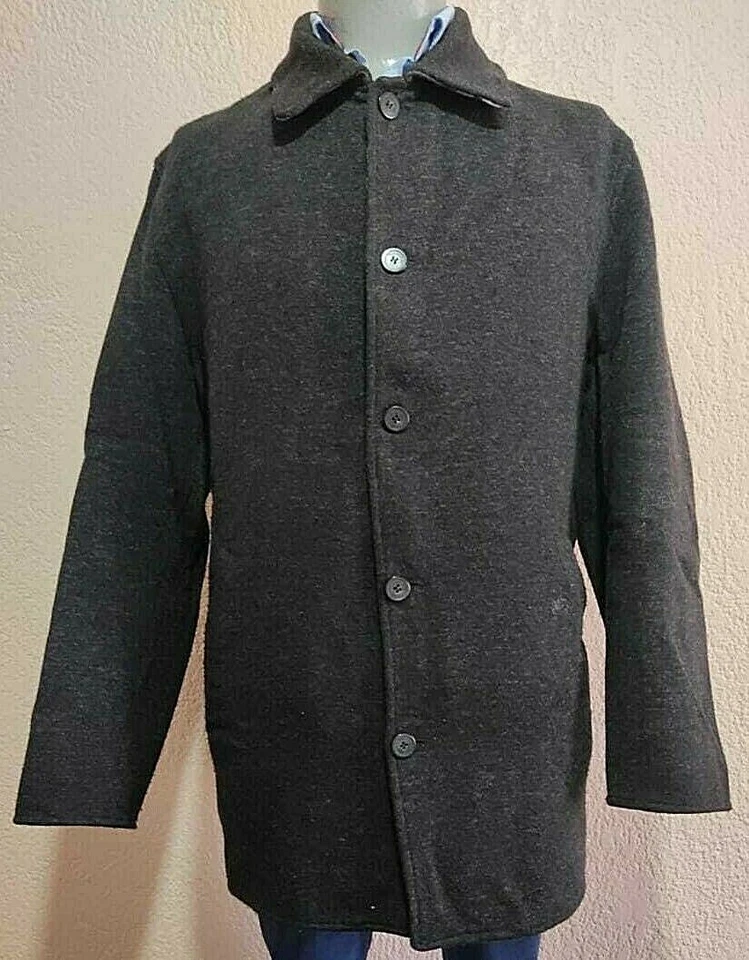 Abrigo Chaqueta Forro Vintage Burberry London Negro Mezcla Lana Cuadros Nova Talla 7 Foto 3 de 4