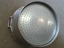 Fettseiher Sieb Abtropfsieb Gro&szlig;k&uuml;chenbedarf Kantine Edelstahl 18/10