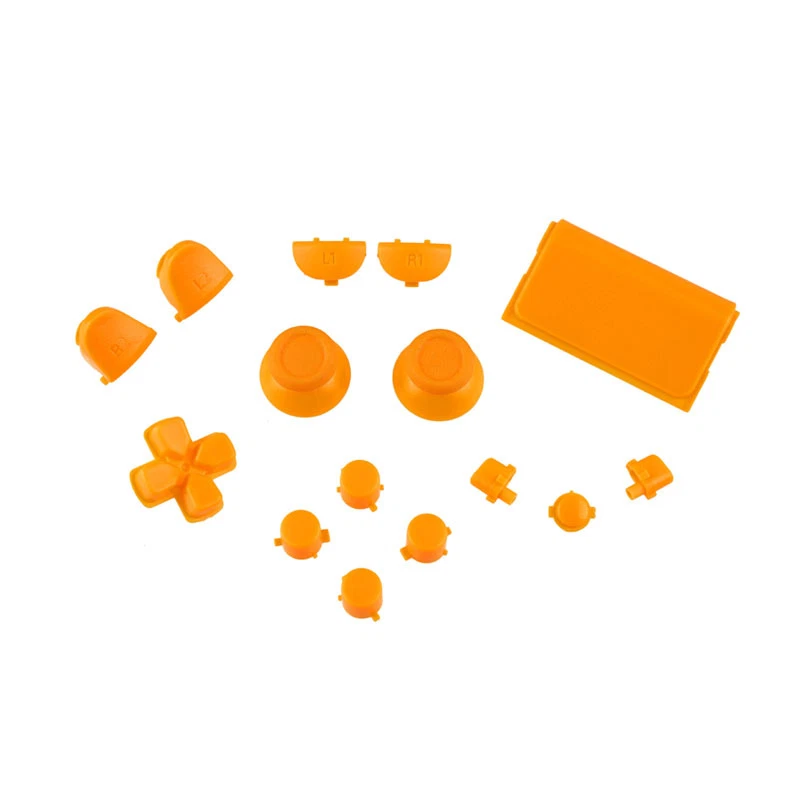 Juego completo de botones Sony PS4 Playstation 4 - naranja Foto 2 de 2