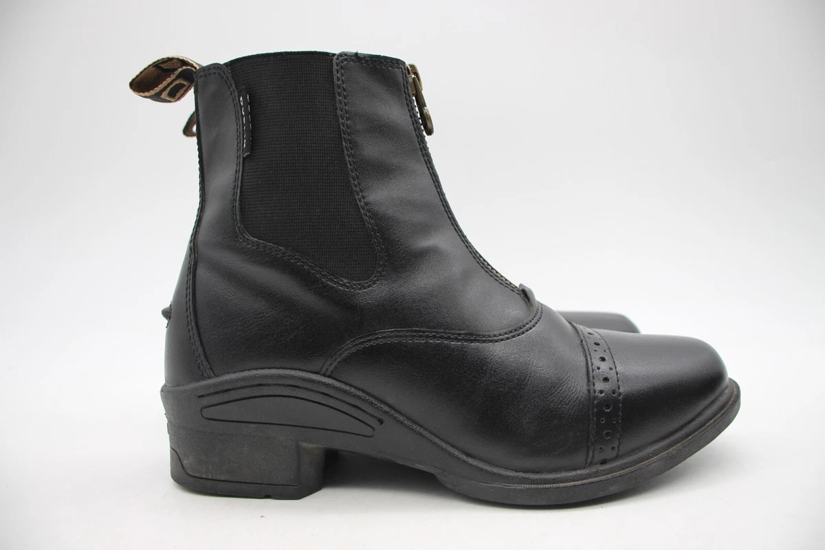 Girls leather boots size cheap 3