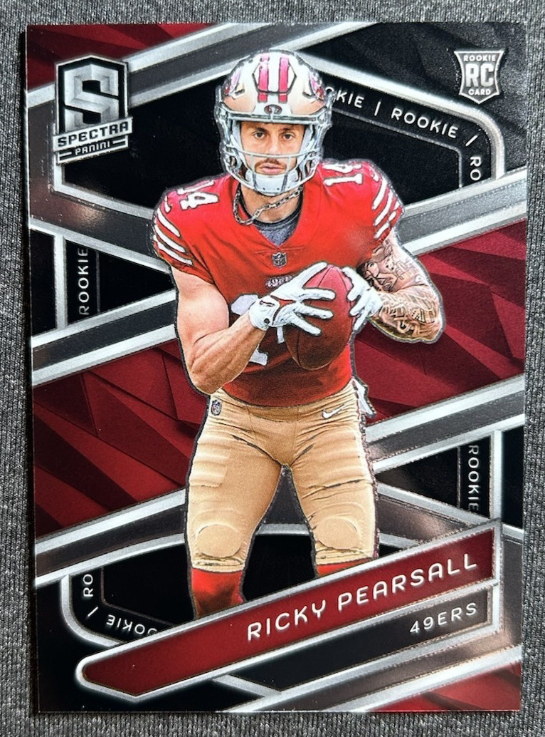 2024 Panini Spectra Base Rookie RC Ricky Pearsall #124 San Francisco 49ers