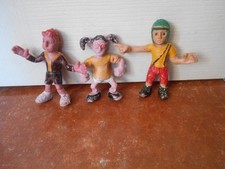 LOTE DE FIGURAS DE COLECCIÓN CHAVO DEL OCHO 3.5" CHILINDRINA QUICO KIKO CHESPIRITO BOOTLEG