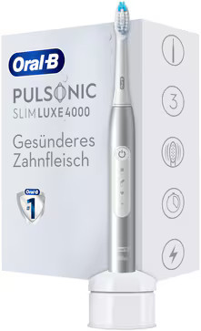 Oral-B Pulsonic Slim Luxe 4000 elektische Zahnbürste platinum