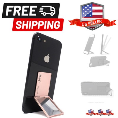 Flip Stand aka Piggy Pro Adjustable Phone Stand & Grip with Compact Mirror, C...