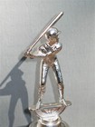 Vintage Baseball Sports TROPHY Little League Youth Rec Award Softball 9+ in tall — photo 9