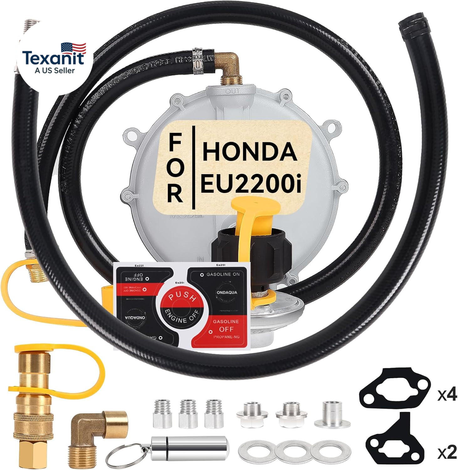 Eu2200I Propane, Natural Gas and Gasoline Tri Fuel Conversio
