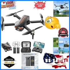 Lightweight Foldable 4K Camera Drone with 35 Mins Flight Time & Voice Control