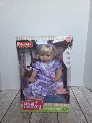 Fisher Price Little Mommy Doll Sweet as Me Bedtime PJ Pajamas  Blonde
