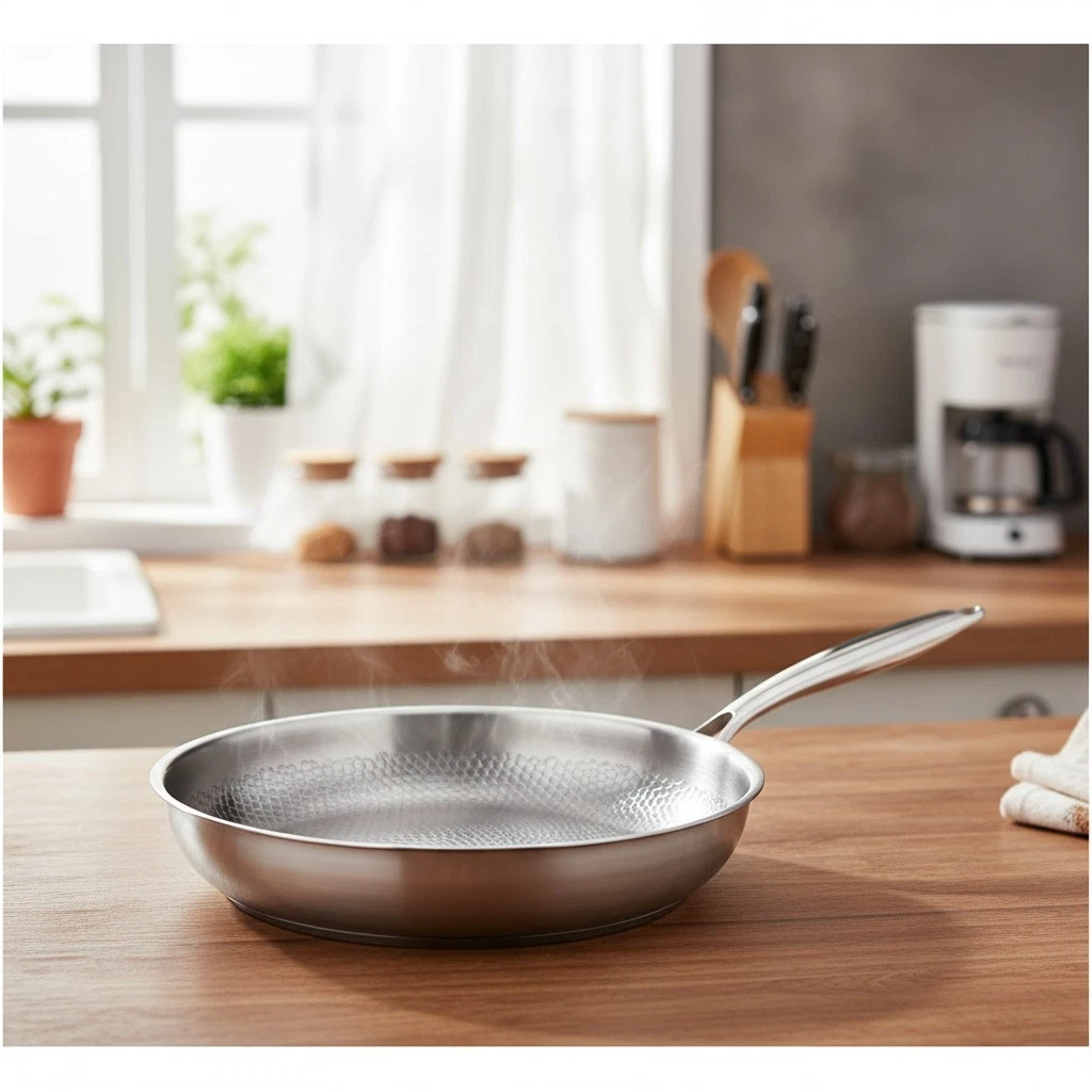 Multifunctional Titanium Hammered Pan Pro: Non-Stick Cooking for Healthier Meals