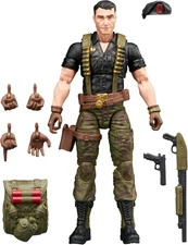 G.I. Joe Classified Series Retro Cardback Flint, Collectible 6 Inch Action Figur