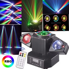 50W Laser Light RGBW LED Moving Head Disco Stage Lighting Beam DMX512 Party DJ