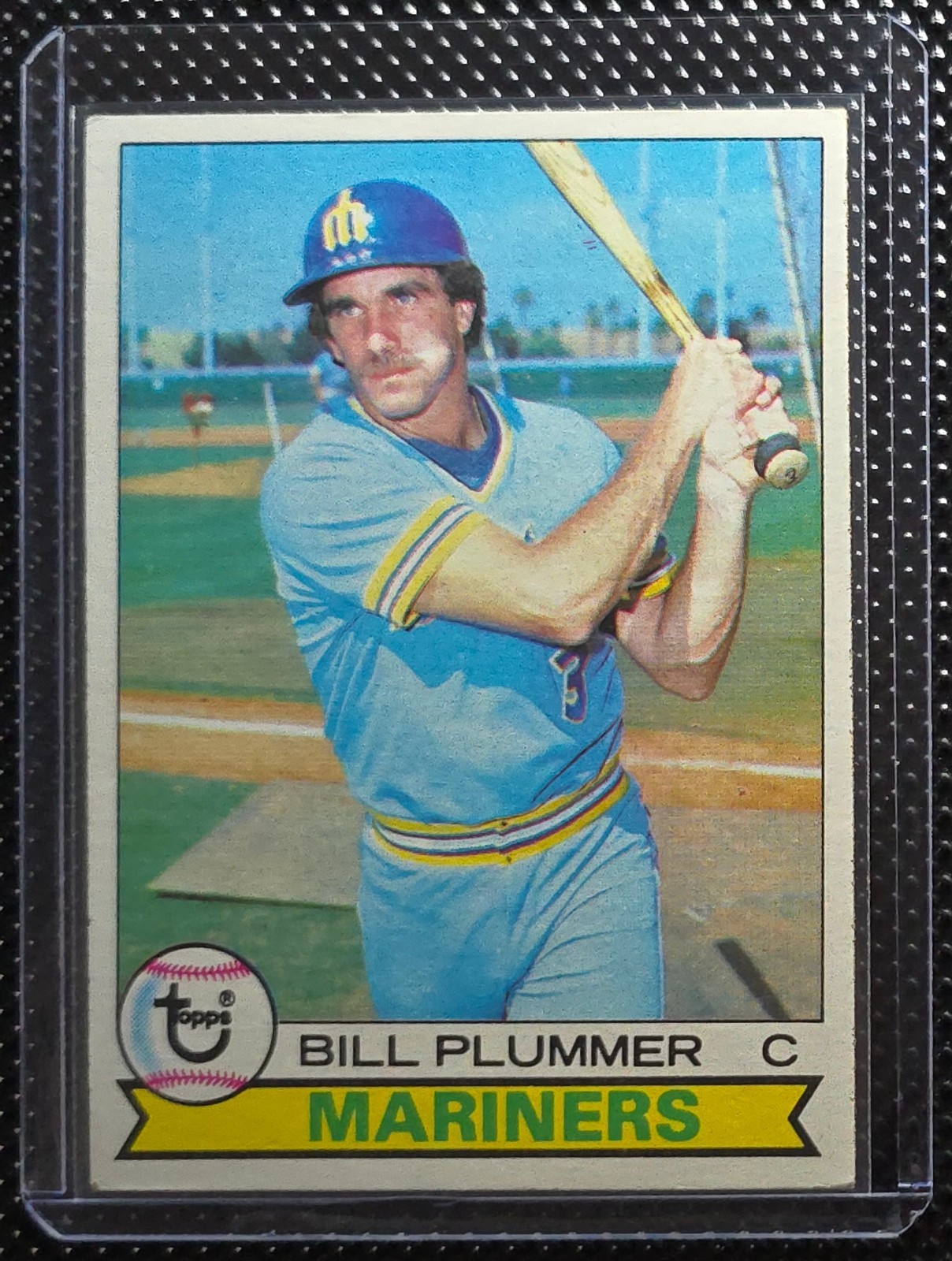 1979 Topps Bill Plummer #396 Seattle Mariners