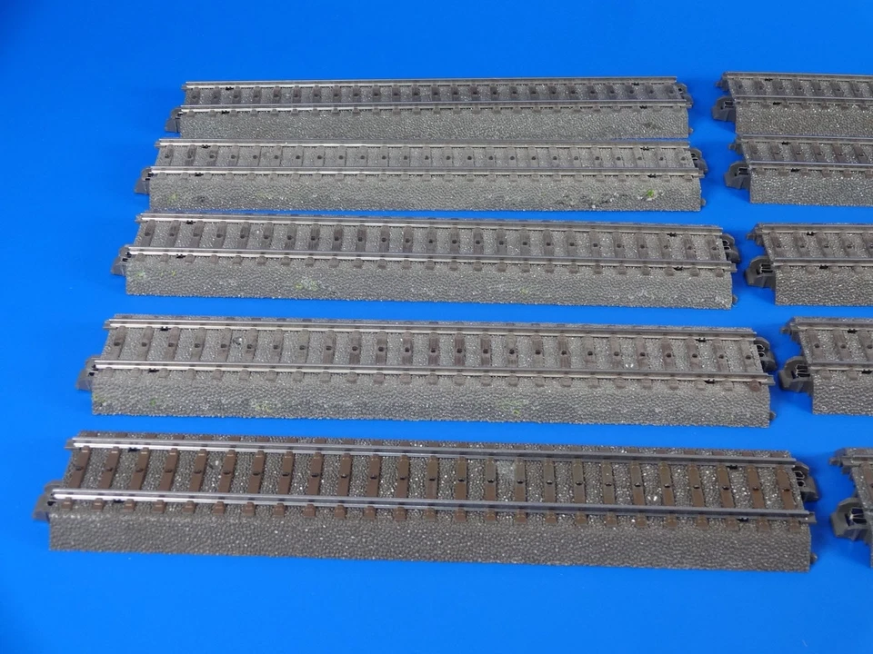MARKLIN H0 - 24188 - 10x Straight Tracks - C Track / Color / (12) - Image 2 of 4