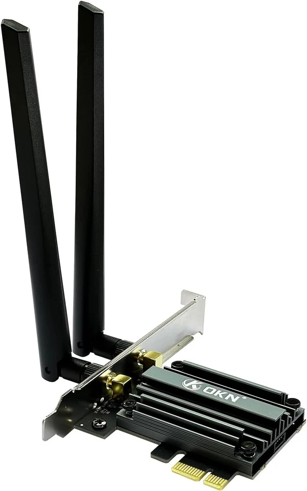 New WiFi 7 802.11BE Card with Bluetooth 5.4 Technology - Image 3 of 4