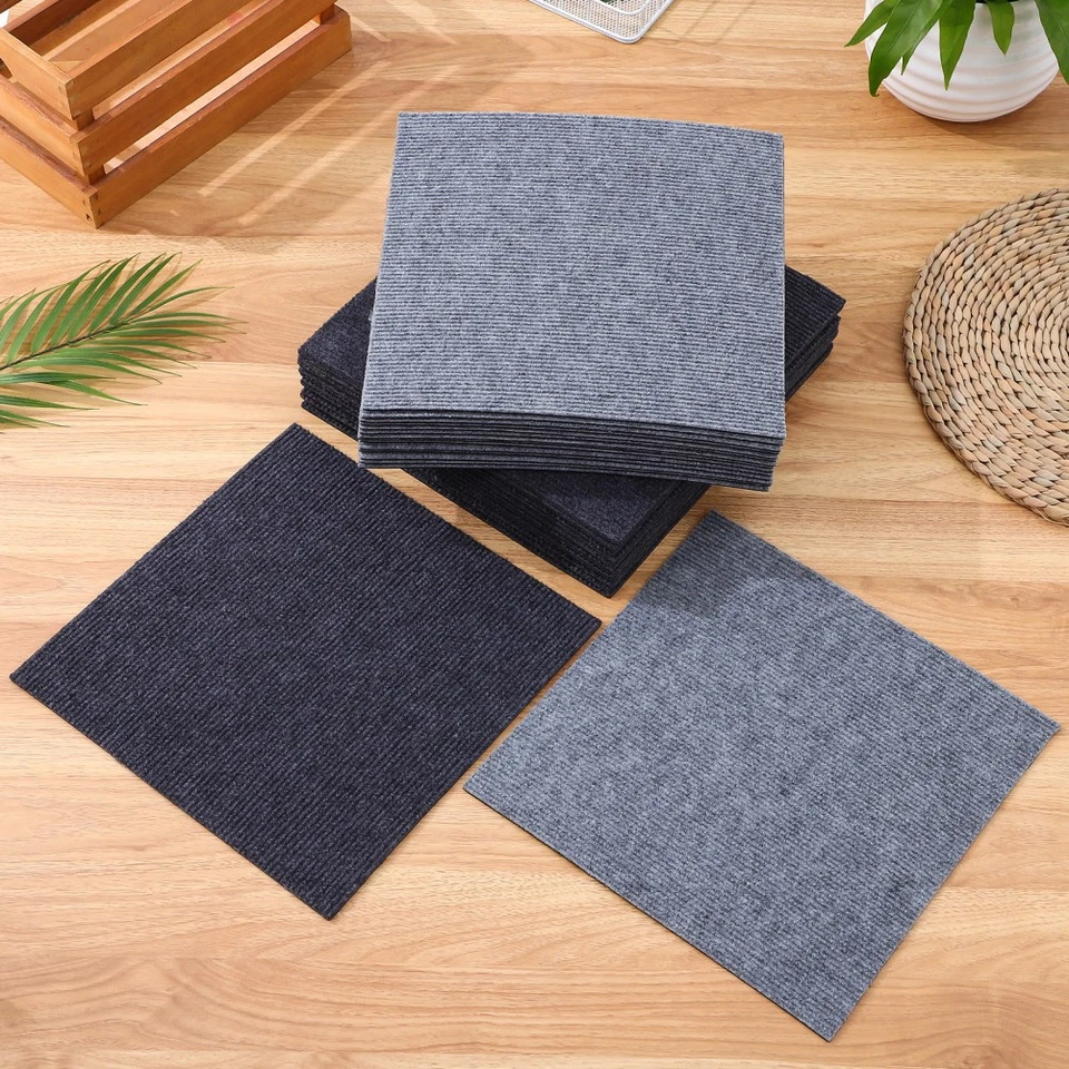 30 Pcs Teppichfliesen Selbstklebend Fliesenteppich Teppichquadrate - Bild 2 von 4