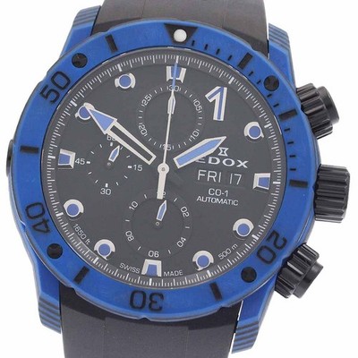 EDOX Chrono Offshore 1 Carbon 01125-CLNBUN-NINBU Automatic Men's Watch_953626